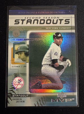 2000 Upper Deck #SS9 Derek Jeter MVP Second Season Standouts New York Yankees