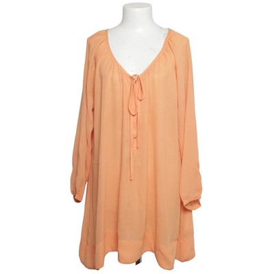 Okay, Bluse, Größe: 50/52, Orange, Polyester, Einfarbig, Damen #YAZ