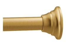 Moen TR1000BG 44" - 72" Adjustable Tension Shower Curtain Rod READ!