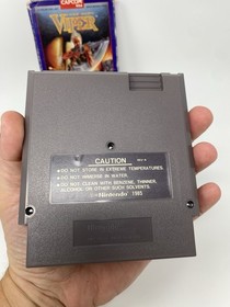 NES Nintendo CODE NAME VIPER Box & Game No Maunal Capcom Purple