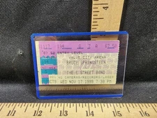 Vintage Concert Ticket Stub Bruce Springsteen 11/17/99 Value City Arena OH Used