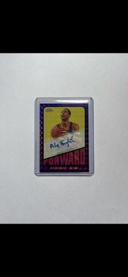 Alex English 2023-24 Topps Chrome 1972 Topps Purple Refractor #TA-AE Auto HOF
