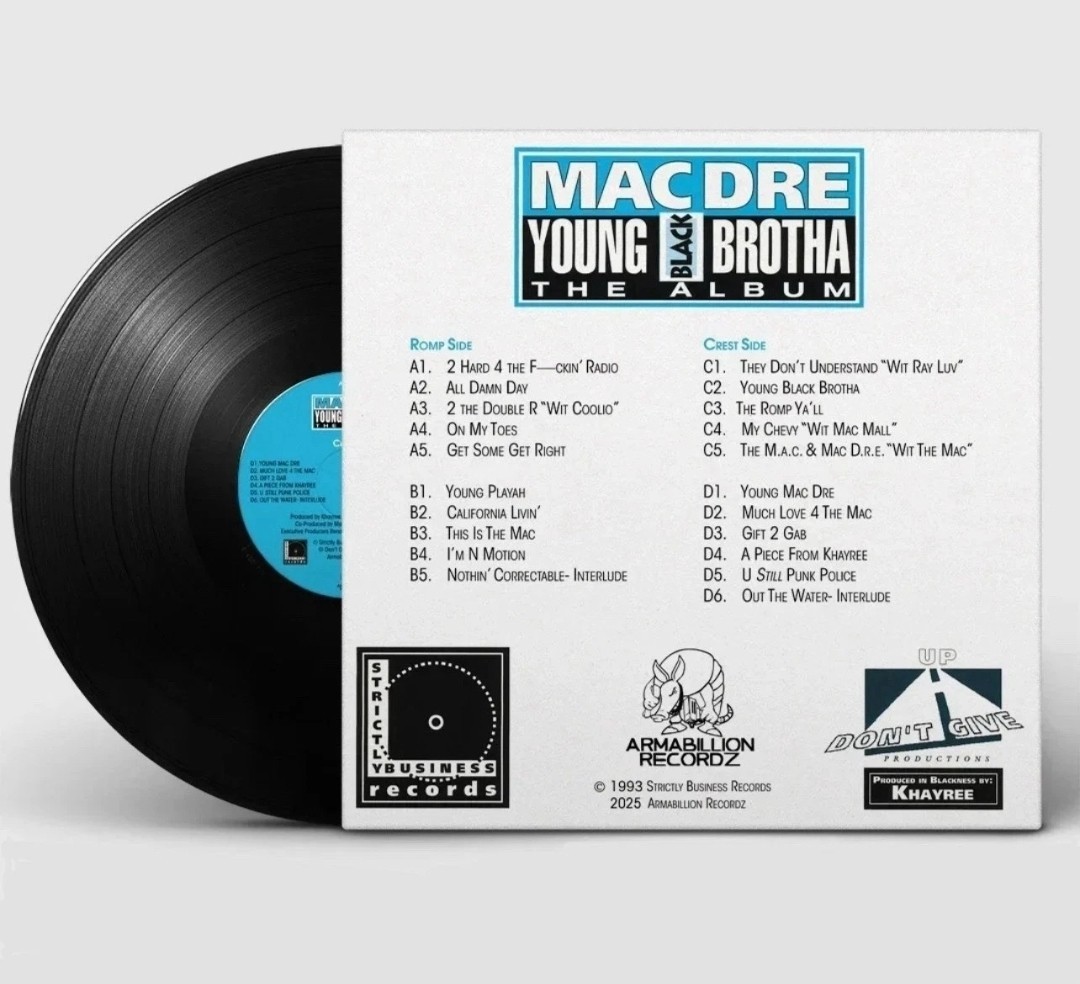 Mac Dre – Young Black Brotha 2LP レコード Young Black Brotha - Album by Mac Dre | Spotify