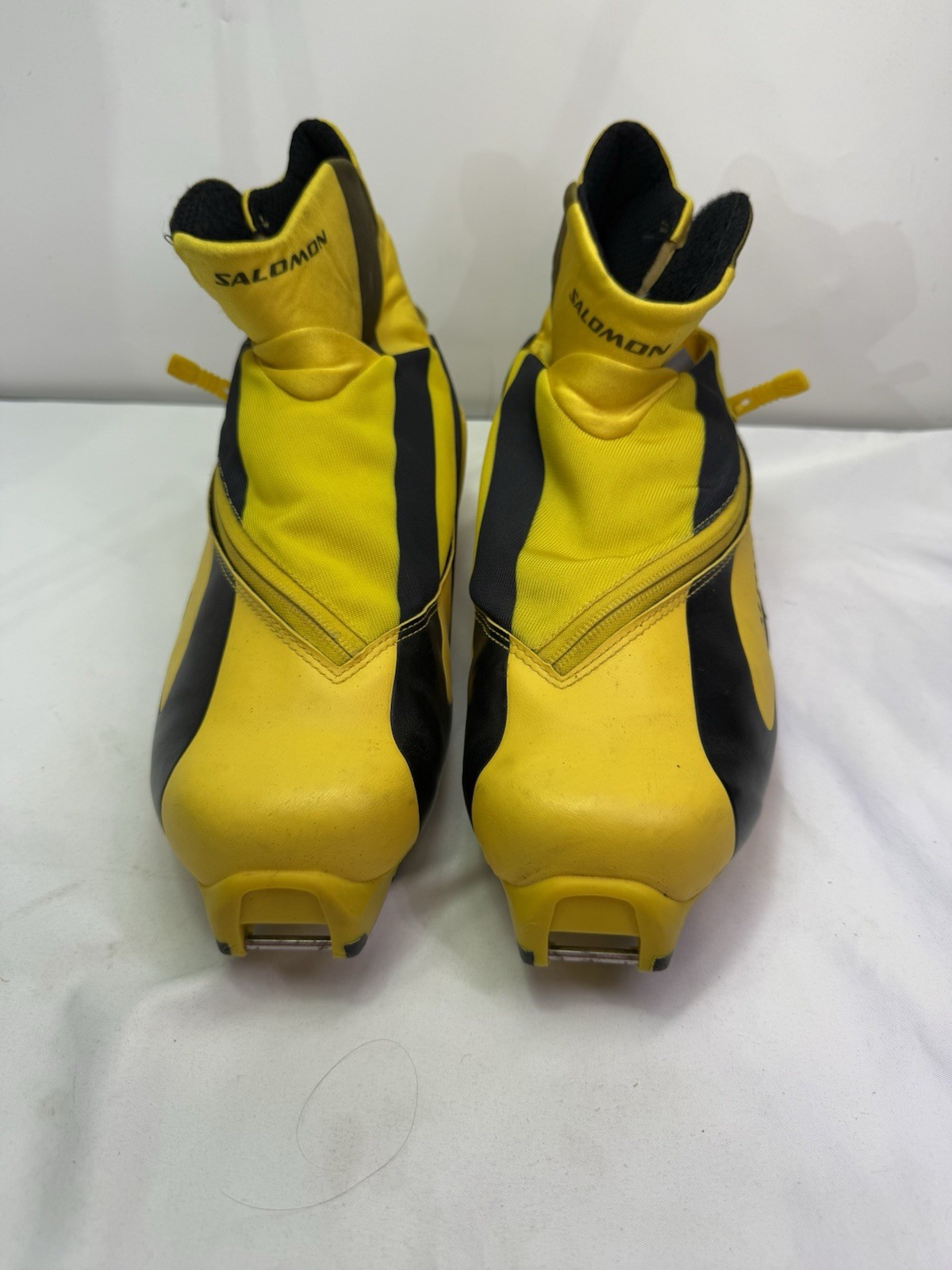 Scarponi da sci di fondo Salomon RC9 Classic taglia uomo 13 5 giallo nero