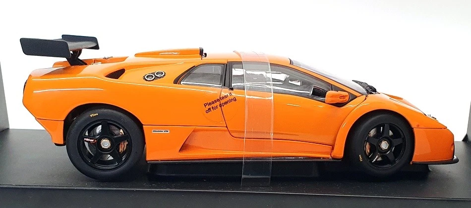 Autoart 1/18 Scale Diecast 74523 - 2001 Lamborghini Diablo GTR - Orange — 第 2/4 张图片