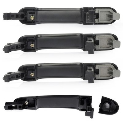 4x Door Handle For Nissan Versa Tiida 2007-2011 Front Rear Right Left Outside