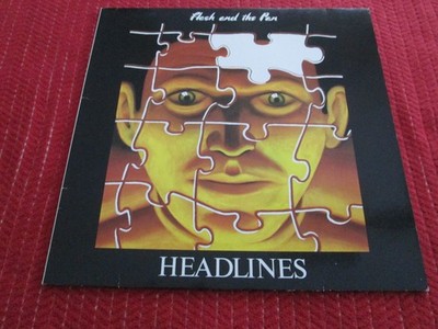 LP Vinyl - Flash and the Pan - Headlines - Ensign 1982