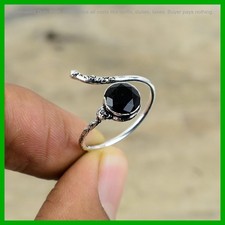 Copper Natural Tanzanite Quartz Statement Multi Stone Elegant Wife Ring Jewelry