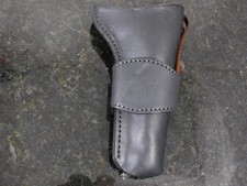 Custom Western Leather Gun Holster Quick Draw 6 inch RH .22 Revolver