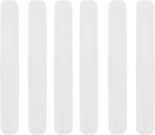 6 Pack Travel Toothbrush Containers Case Portable Plastic Breathable Clear A 