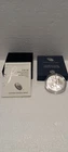 2018 W American Silver Eagle Dollar Coin Uncirculated Burnished with OGP/COA
