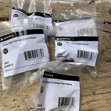 5 PCs  ADAMA X Cushion Strut Clamp 1/2" CHSN12  for Mounting  Tubing