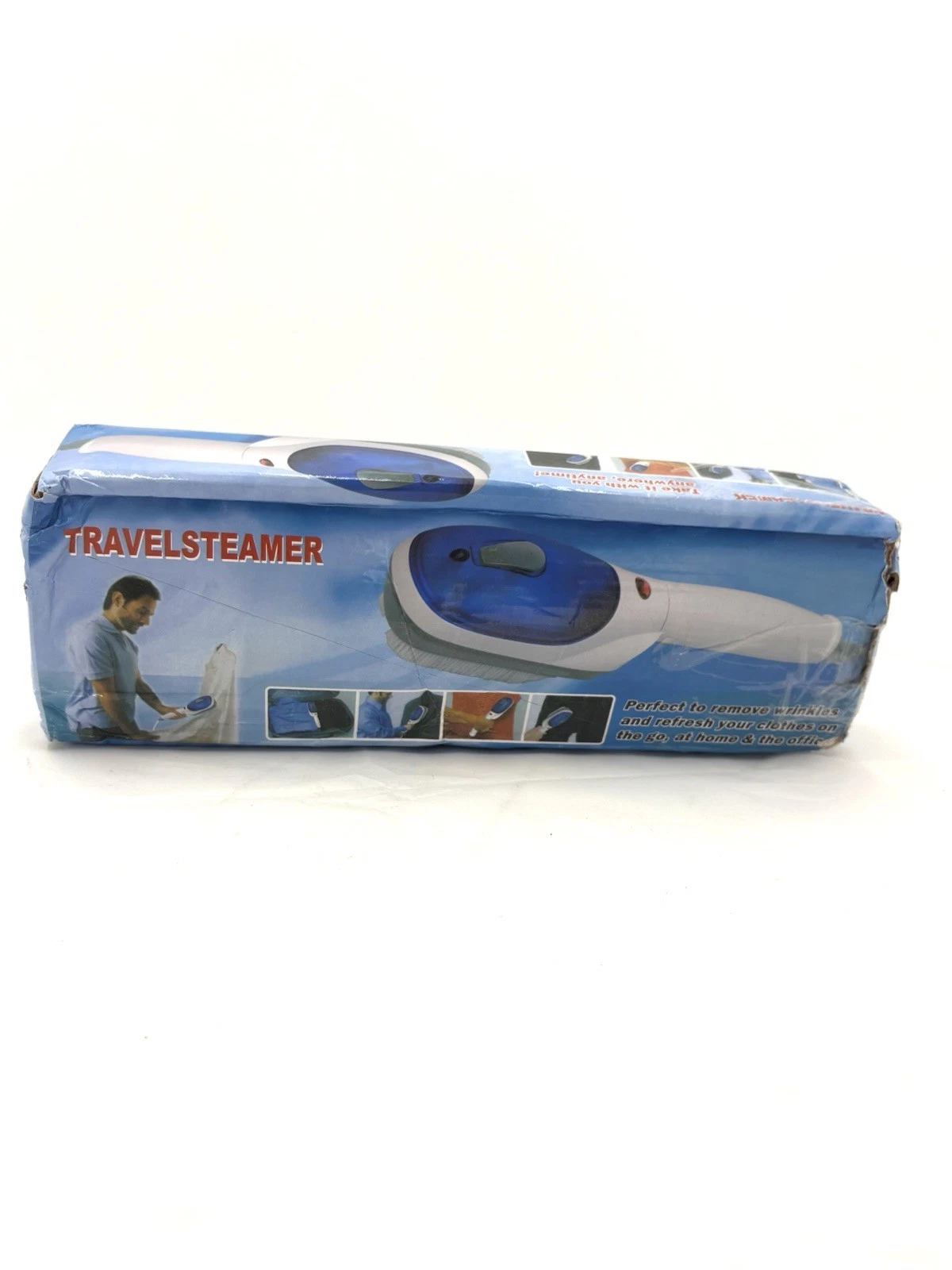 NEW! Travel Steamer, Electric Handheld Steam Iron-White- Model DF-A002, NOB