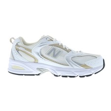 New Balance Balance 530 MR530RD Mens White Mesh Lace Up Lifestyle Sneakers Shoes