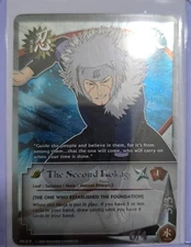 Naruto CCG The Second Hokage PR-019 Promo Foil NM Rare