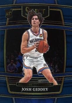 Josh Giddey 2021-22 Select NBA Basketball - RC #58 - Oklahoma City Thunder
