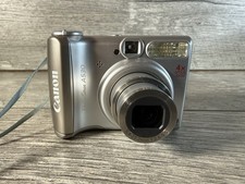 Canon PowerShot A530 Digital Camera 5MP 4x Zoom Silver W/ 1GB SD Card