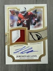 2026 Topps Flagship Jeremiah Love ROOKIE PATCH ON CARD AUTO #ARP-JL /99 RC SP