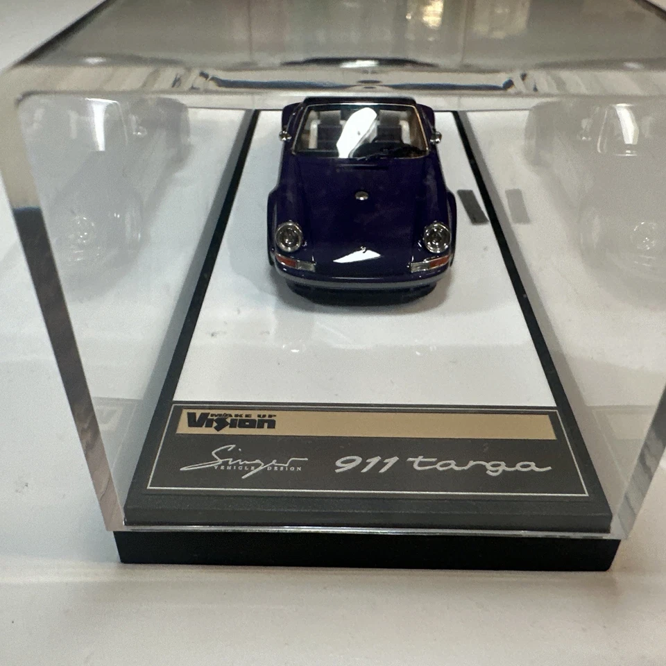 Maquillaje Titan '64 Porsche Singer 911 964 Targa escala 1:64 modelo de coche diecast (50K Foto 2 de 4