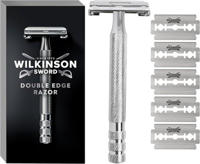 Wilkinson Razor Barber's Style Double Edge + Blades 5's