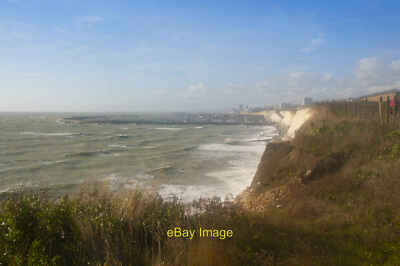 Photo 6x4 Cliff Path Ovingdean Pathway above the cliffs between Rottingde c2013