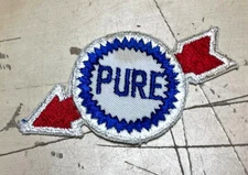 Vintage Original Pure Oil Company Service Station Uniform Patch