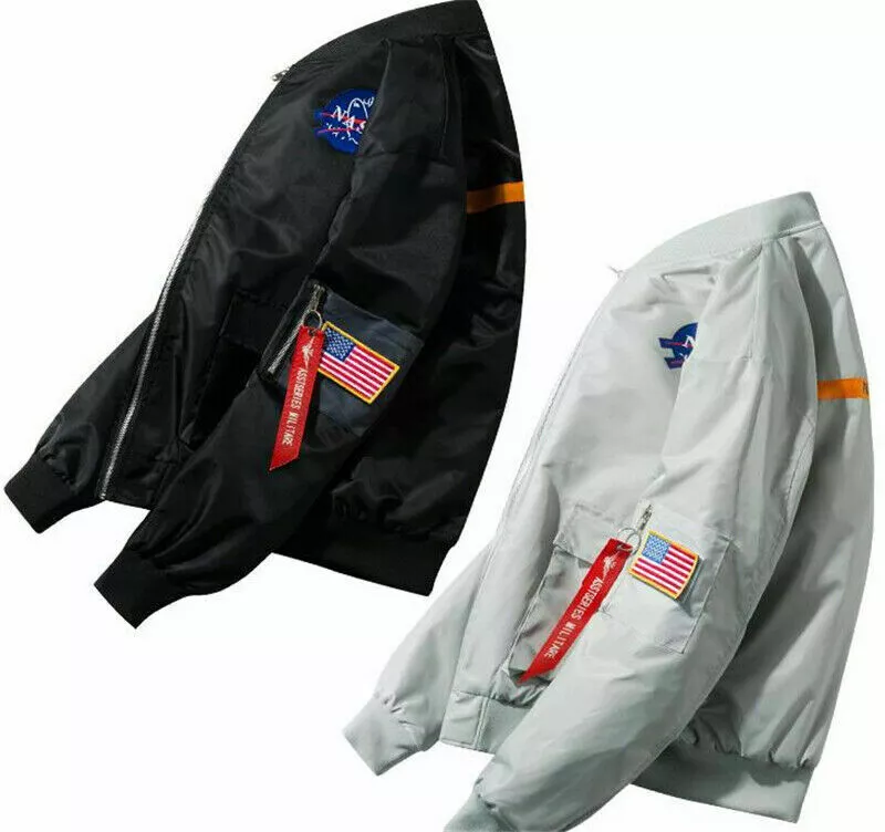 Spacely bomber jacket best sale nasa