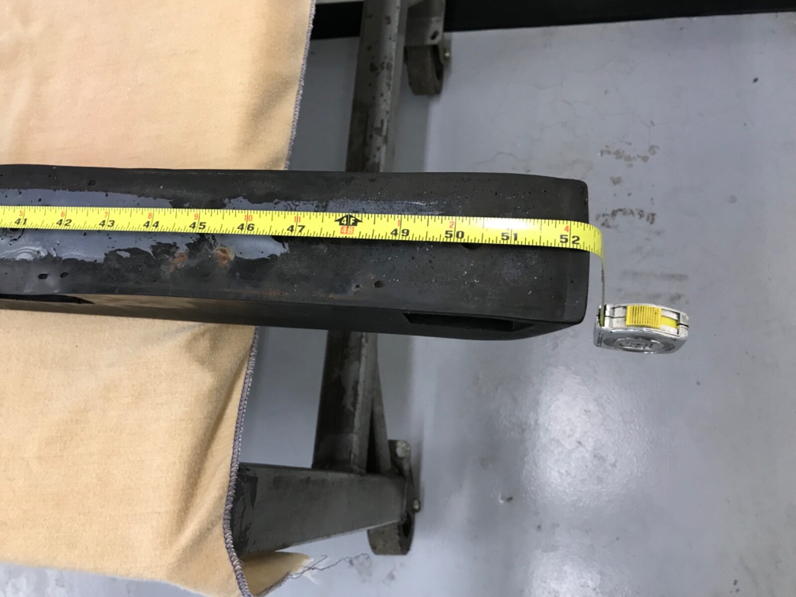 Ferrari rubber bumpers