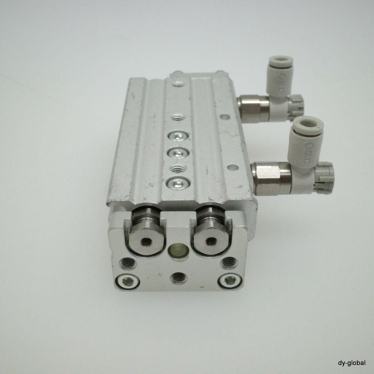 SMC Used 20-MXQ8-30AT Table Cylinder W/ stroke adjust SMC Used 20-MXQ8-30AT Table Cylinder W/ stroke adjust