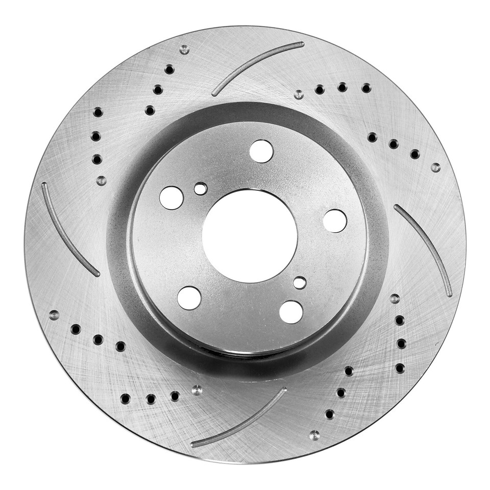 Par De Rotores De Freno Delanteros De 12.56″ Pa' Lexus RX330, RX350, RX400h Y Toyota Highlander