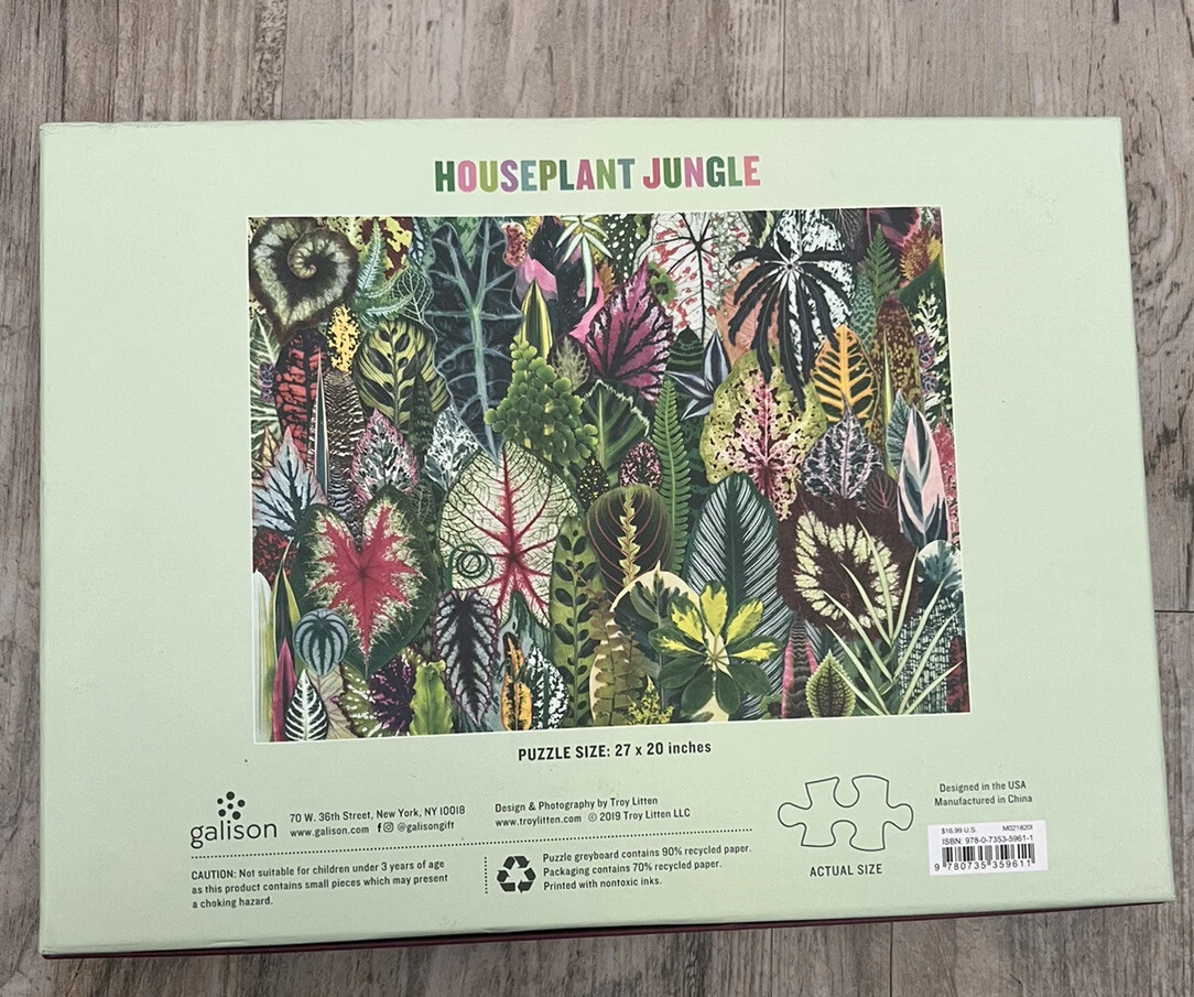 Houseplant jungle 2024 1000 piece puzzle