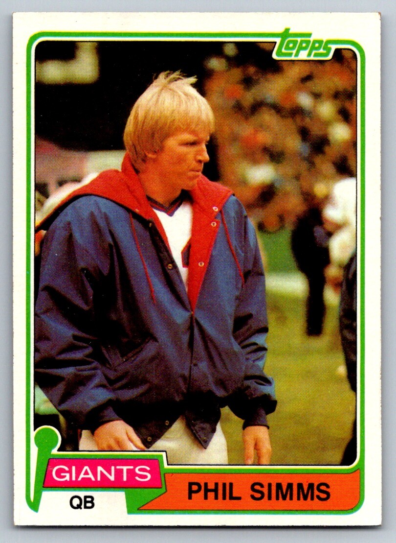 Phil Simms 1981 Topps #55