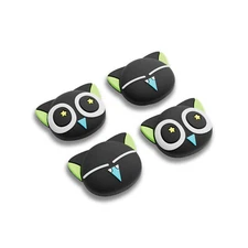 GeekShare Thumb Grip Caps for Nintendo Switch 2 Joy Con Cover 4PCS LUOXIAOHEI