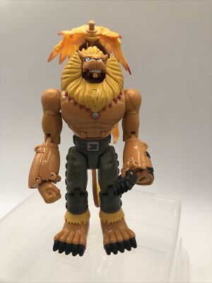 Bandai Digimon Adventure Digivolving Leomon Action Figure For Parts Or Repair