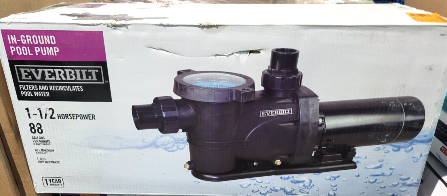 Everbilt 1.5 HP 230Volt/115Volt Pool Pump SPP15002 6948217020159 eBay