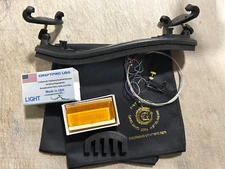 PRO PICKS  Violin Light Rosin, Cloth, Shoulder Rest , Strings 4/4 Size