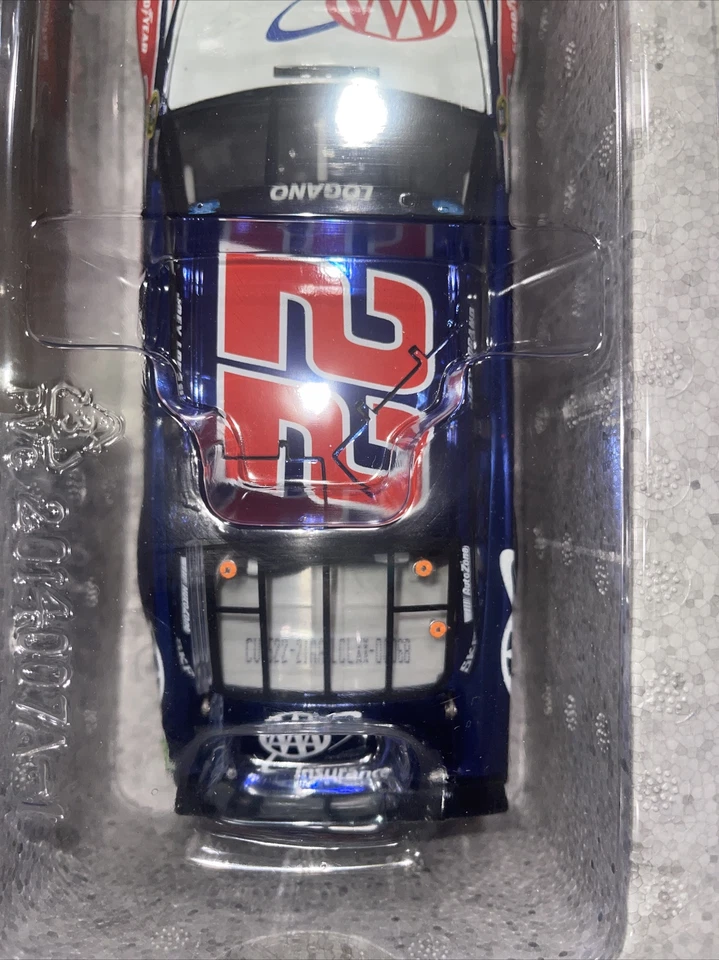 2015 JOEY LOGANO #22 Fusion AAA Color Chrome 1/24 CAR ORANGE 1 of 72 - Image 2 of 3