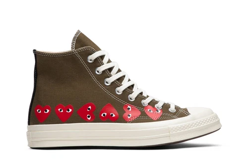 Converse CDG x Converse 1970s Chuck anti-slip wear-resistant High-top 162973C - Picture 4 of 9