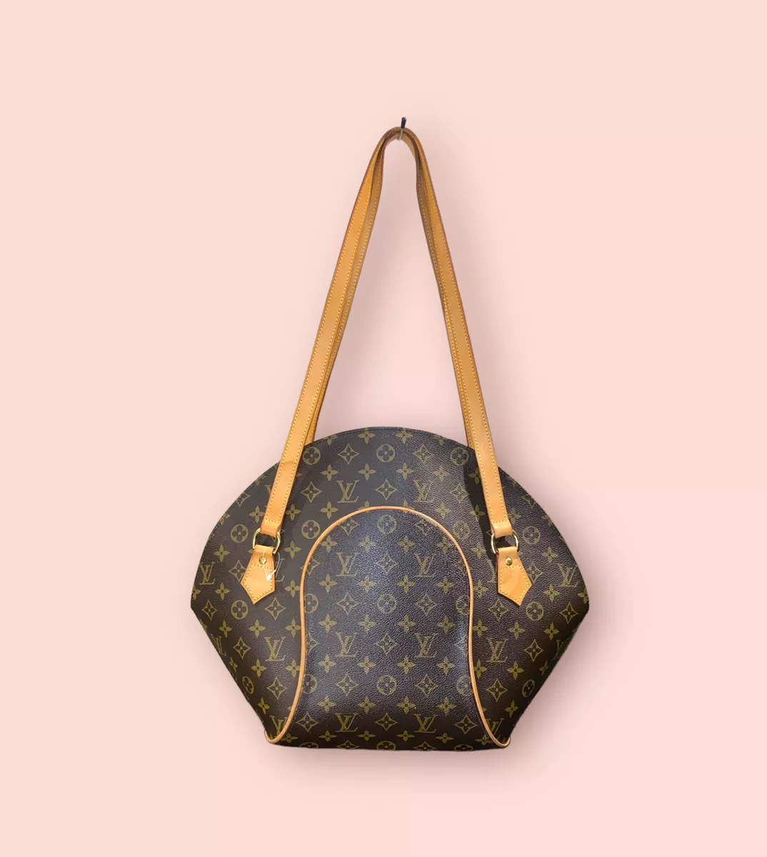 LOUIS VUITTON Ellipse GM Shopping Bag Monogram Purse Shoulder