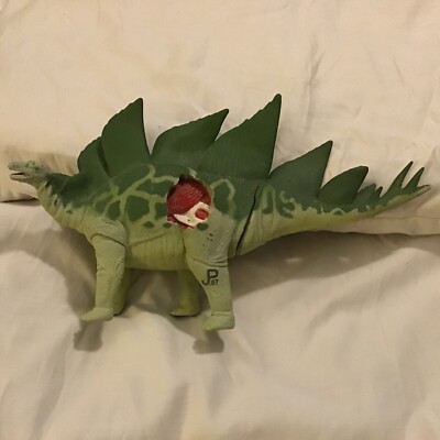 Vintage Jurassic Park STEGOSAURUS JP07 Missing Wound Piece Kenner 1993