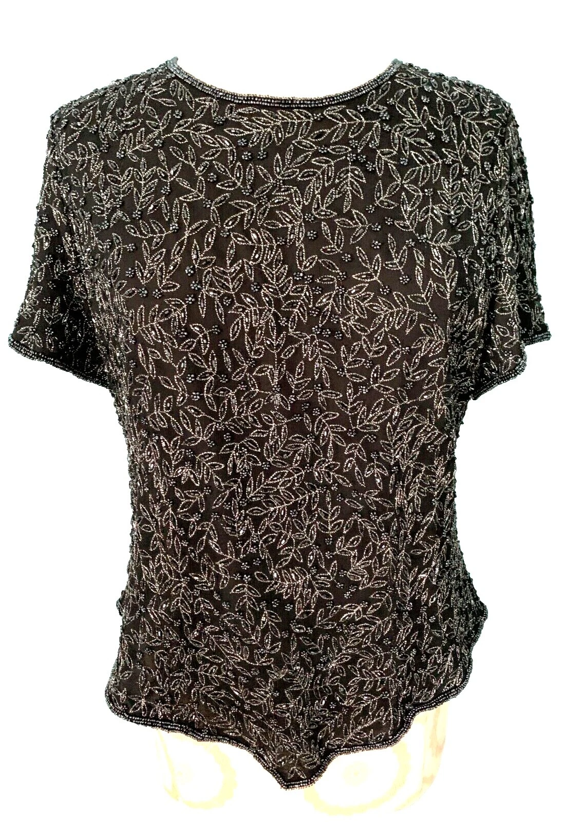Adrianna Papell 100% Silk Vintage Tops for Women