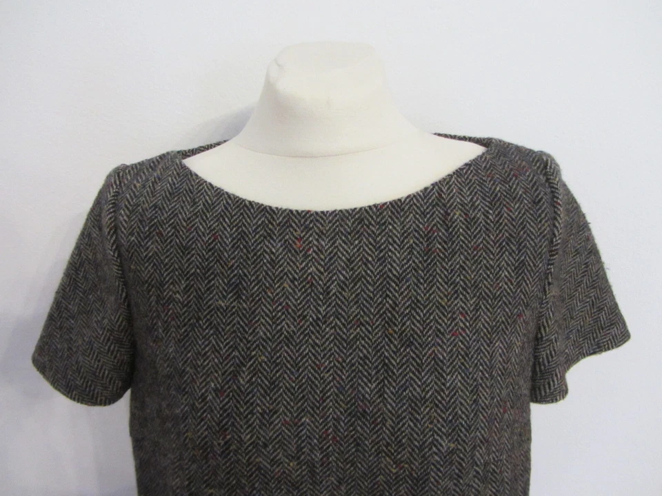 edles Kleid von Talbot Rundhof in grau Größe 8 bzw 38 Bleistiftkleid top Zustand - Bild 3 von 4