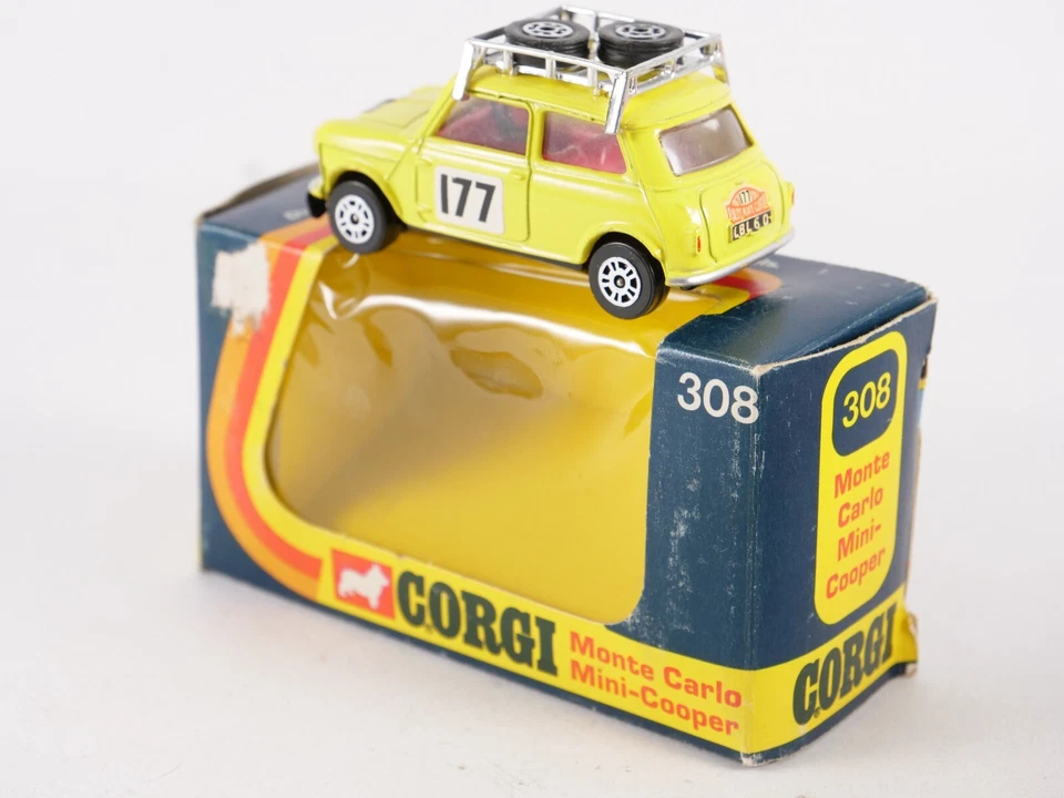Corgi 308 Monte Carlo Mini-Cooper 177 Whizzwheels - Bild 4 von 4