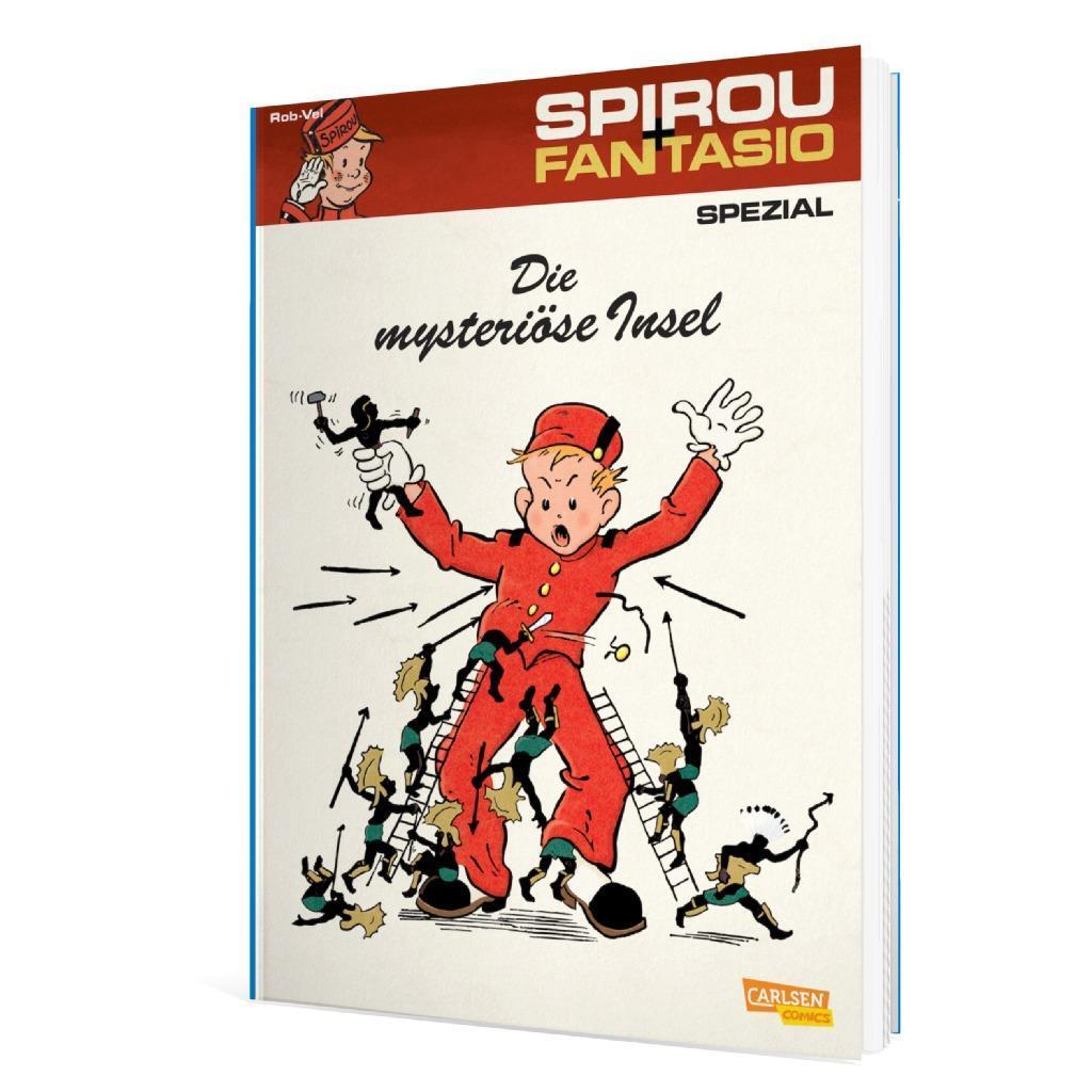 Thumbnail - Spirou & Fantasio Spezial 14: Die Mysteriöse Insel, Rob-vel