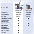 Camplux Nano 3 Max Portable Propane Water Heater w/Bag+Adapter Outdoor Full Kit — photo 4