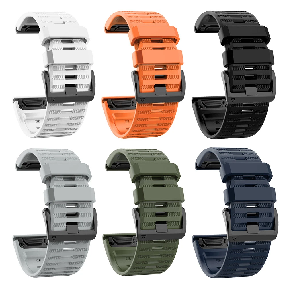 Silicone Watch Band Strap for Garmin Fenix 6X 5X 3 D2 Tactix Bravo
