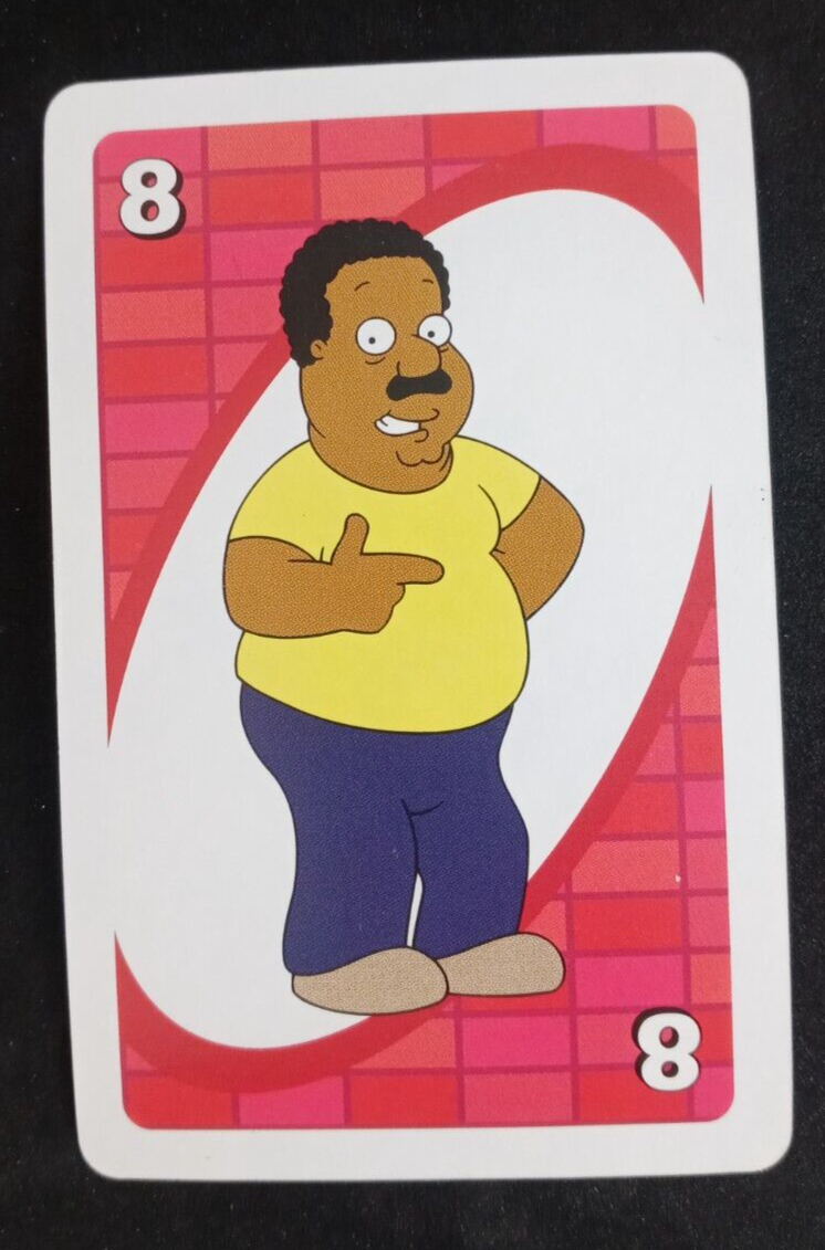 2004 Family Guy Uno Special Edition Card Red Cleveland #8 | eBay