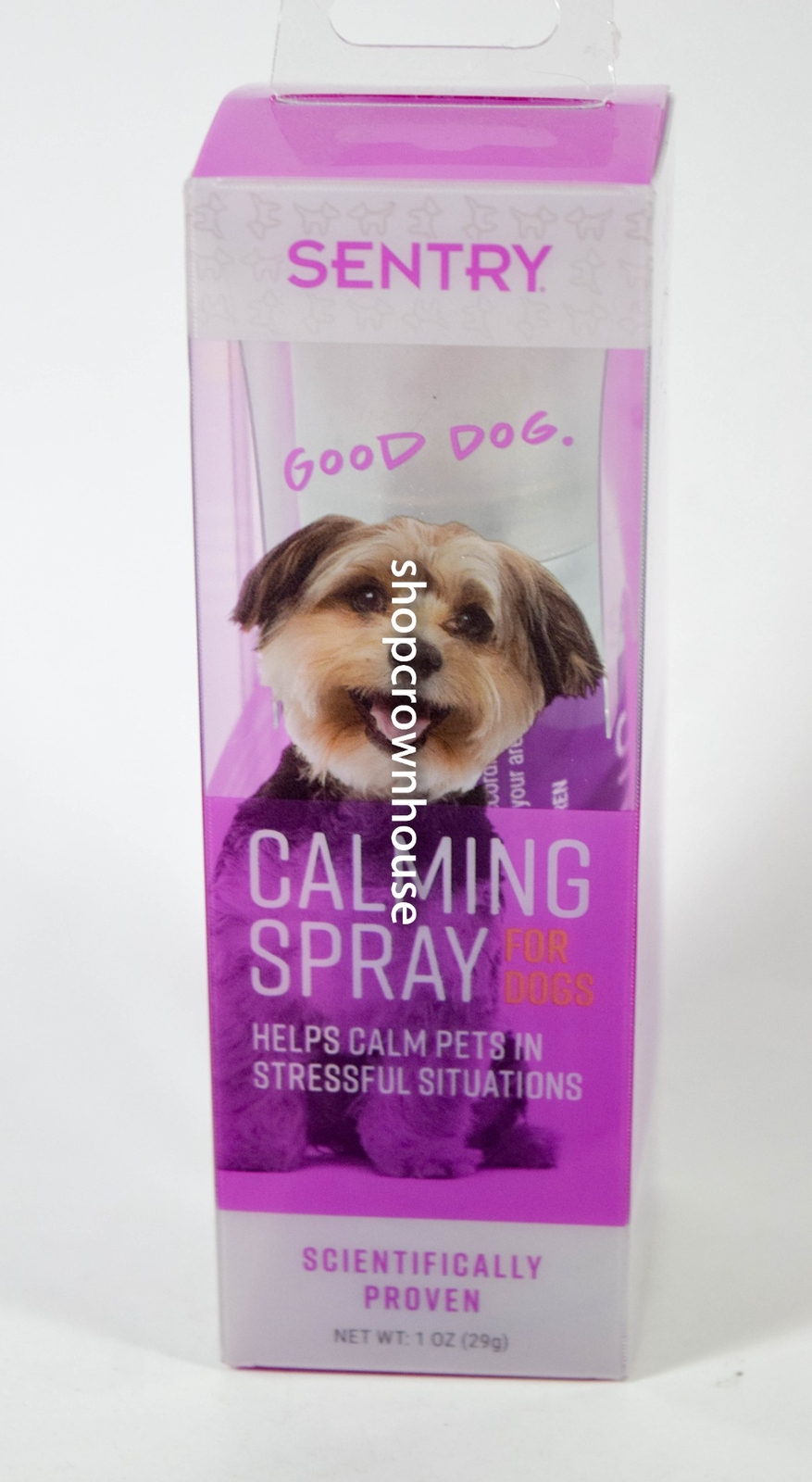 1 Sentry Calming Spray for Dogs Calms Anxiety and Stress 1oz (29g) can
