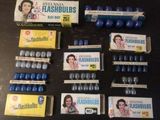Sylvania Blue Dot Flashbulbs LOT M3