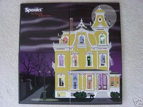 SPOOKS Haunted House Board Halloween Game - 2002 - Brand New - Sealed.  